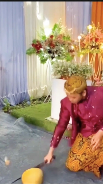 TIKEBAN AMBYAR SAAT DI LIHAT SANG MERTUA  #7bulanan #pasanganhidup #gaunpesta @siswantodong