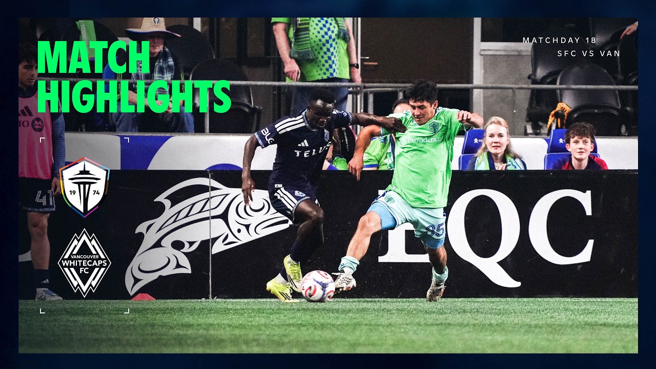 HIGHLIGHTS: Seattle Sounders FC vs. Vancouver Whitecaps | August 16, 2026