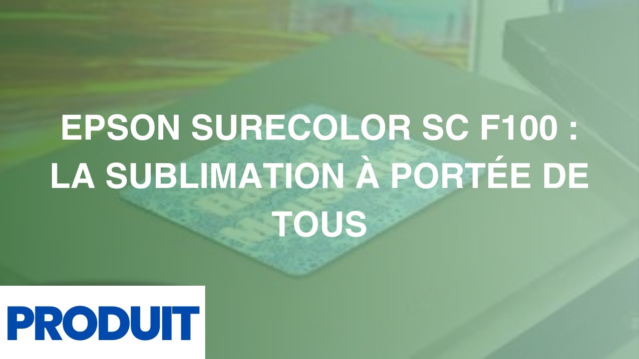 Encre de sublimation jaune, SureColor F100/ F500 ( Epson T49N400)