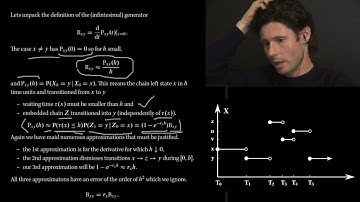 160B Lecture 16. Part 5. The generator and the rates of a CTMC.