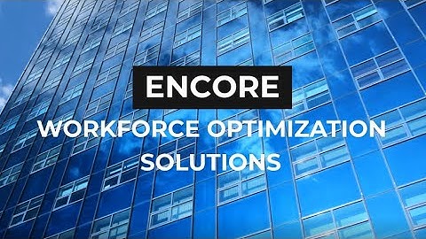 DVSAnalytics Workforce Optimization Solutions for Contact Centers