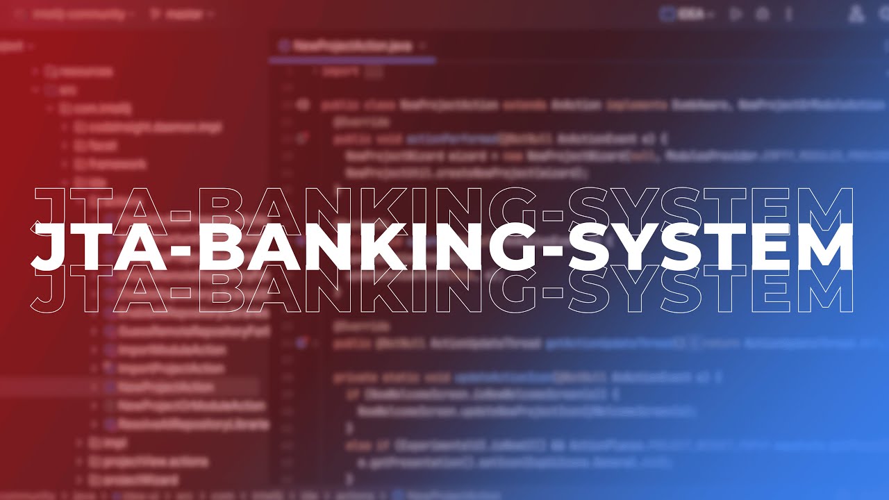 JTA Banking System Demo | Java EE Transaction Management Explained ...