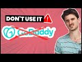 Warning before buying godaddy domain or hosting watch this