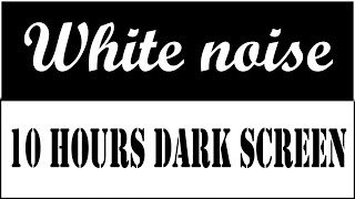 Sleep Therapy  The Magic of White Noise and a Black Screen   White Noise Black Screen   Sleep, Study