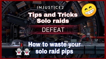 Advent of Chaos raid pips wasted | injustice 2 mobile | solo raids gameplay