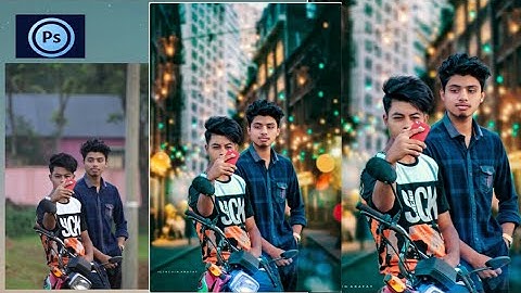 Ps Touch & Snapseed  Background change |How To Change in background In Photoshop Touch