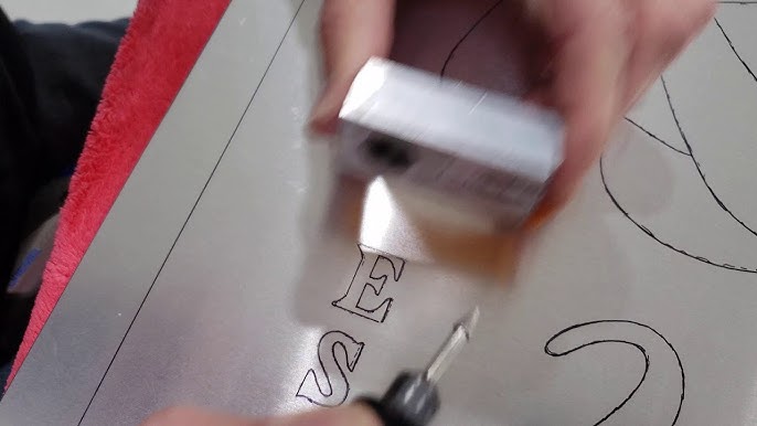 Using a Hand Engraver with Diamond Points 