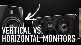 Vertical vs. Horizontal Studio Monitors