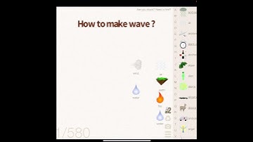How To Make Wave In Little Alchemy #shorts #youtubeshorts