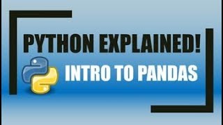 Introduction to PANDAS in Python: Beginner Level!!