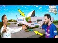 RONALDO 770 MİLYON DOLARLIK YENİ UÇAĞINI MESSİ'YE GÖSTERİYOR!(AĞZI AÇIK KALDI) - GTA 5