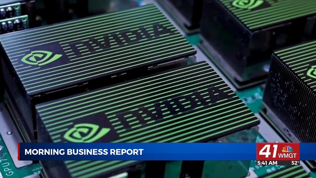 Morning Business Report: NVIDIA’s AI chip demand remains strong - YouTube