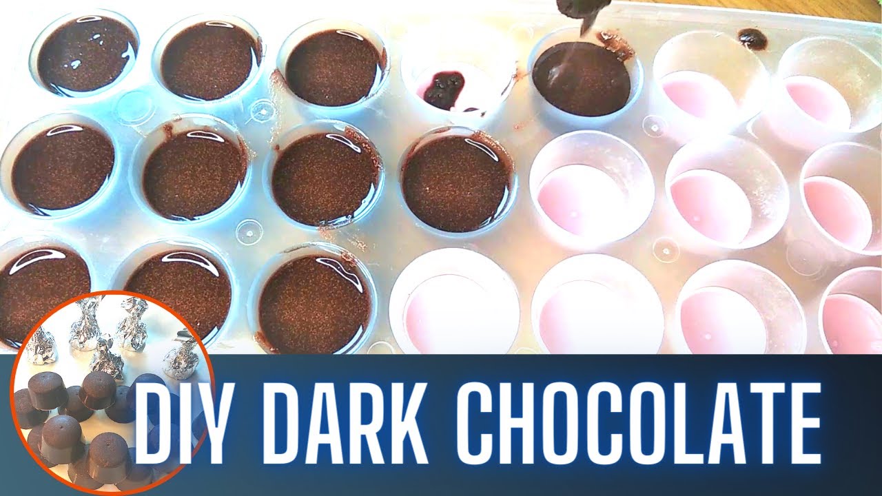 Making dark chocolate at home # DIY Chocolate - YouTube