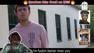Reaction to quadeca's diss track on ksi ...
