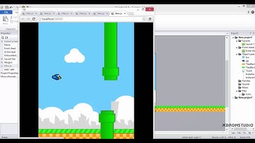 Как сделать игру Flappy Bird 3 часть