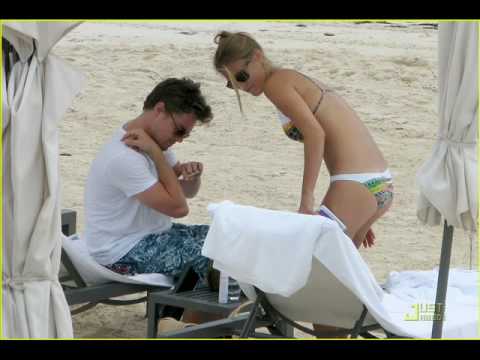 leonardo dicaprio and bar refaeli kiss