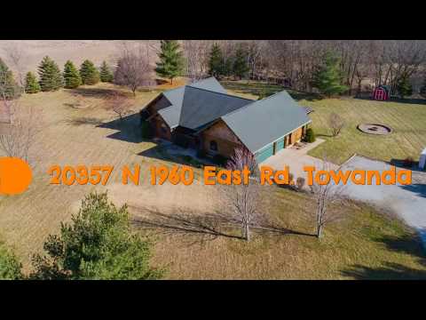20357 N 1960 East Rd, Towanda, IL home video tour
