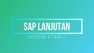 TUTORIAL SAP SCM 600 EXERCISE 9