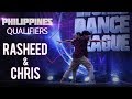 World dance league  philippines finals  rasheed  chris