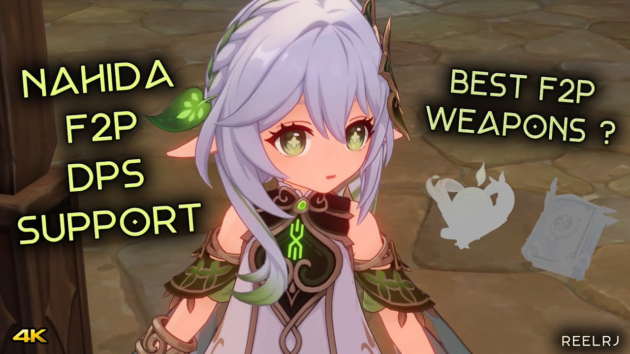 2 Best Forging F2P Weapons For Nahida | Dps & Support | Genshin