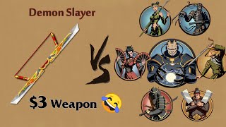 Shadow Fight 2 Demon Slayer Vs All Bosses Iosandroid Gameplay