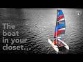 Ep. 59 - Laura Dekker's MiniCat 420: high performance mini inflatable cruising catamaran