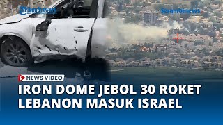 30 Roket dari Perlawanan Lebanon Hantam Daratan Tinggi Golan Israel