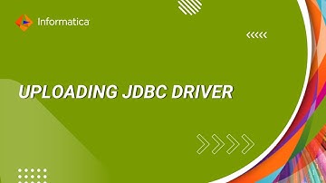 How to upload JDBC driver