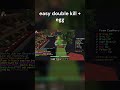 crazy clutch #minecraft #minecraftgameplay #cubecraft