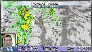 From near record heat to below averages (60s/50s) in 24 hours across Central Oregon.