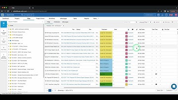 Asite columns customisation and filtering