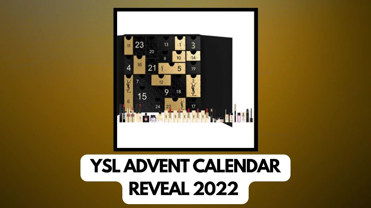 I LOVE ADVENT CALENDARS @YSL Beauty #yslbeauty #fyp #foryou #adventcal, Advent  Calendar