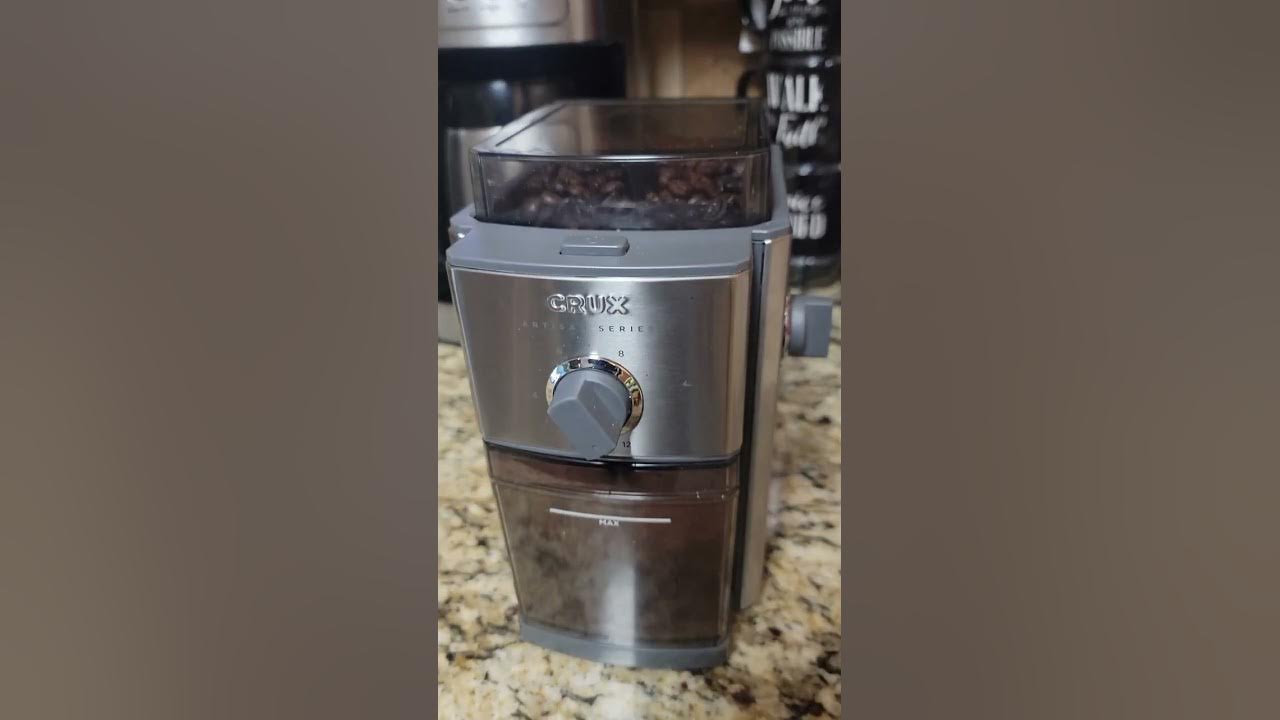 crux-artisan-series-burr-coffee-grinder-review-youtube