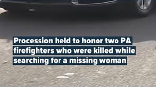 Two firefighters killed in head on collision while searching for a missing woman in Berks County