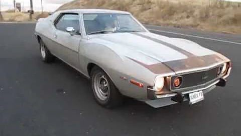 1974 AMC AMX Javelin 401 4 speed Walkaround
