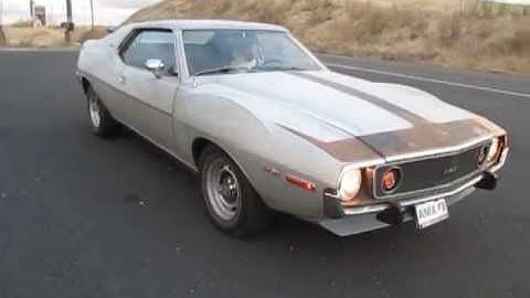 1974 AMC AMX Javelin 401 4 speed Walkaround
