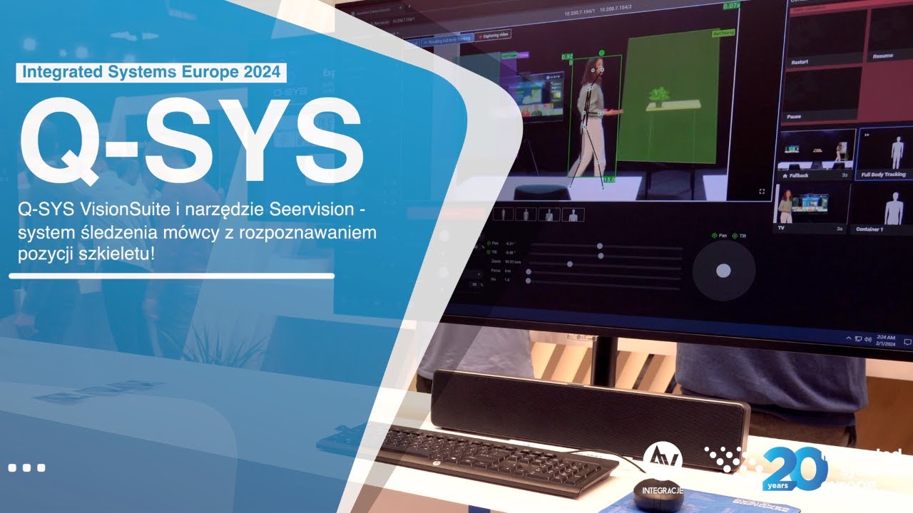 Video conferencing solutions from Q-SYS [ISE2024 RAPORT WIDEO] - YouTube