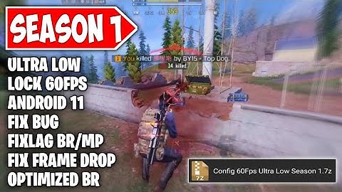 SEASON 1 CONFIG 60FPS ULTRA LOW RESOLUTION IN CODM | FIX LAGS BR/MP COD MOBILE