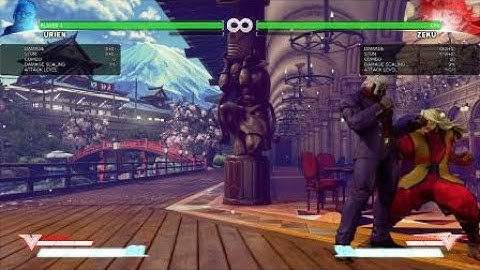 STREET FIGHTER V - Urien stun combo (with reset)