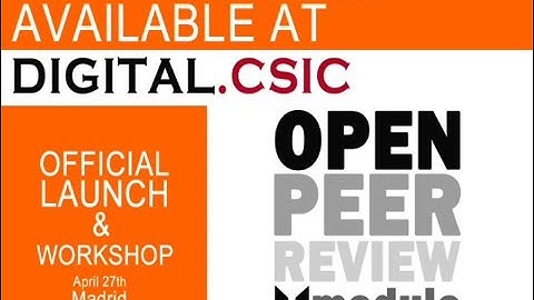 Slides of Open Peer Review Module for Repositories Out