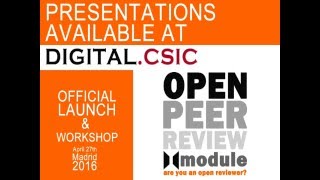 Slides of Open Peer Review Module for Repositories Out
