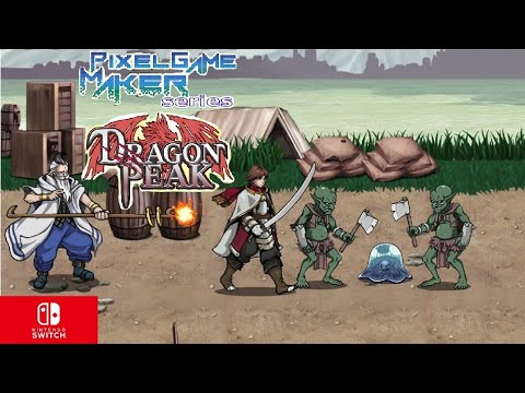 Pixel Game Maker Series Dragon Peak Nintendo switch Gameplay