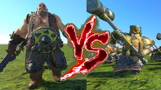 Maneaters Vs Hammerers. Total War Warhammer 3