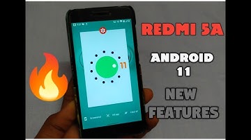 REDMI 5A ANDROID 12 FEATURES IN ANDROID 11| BEST COSTOM ROM |DARK MODE,FACE UNLOCK FULSCREEN GESTURE
