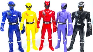 ソフビヒーロー 王様戦隊キングオージャー 全５種 開封 Super Sentai KingOhger Figure Power Rangers 食玩 Japanese candy toys