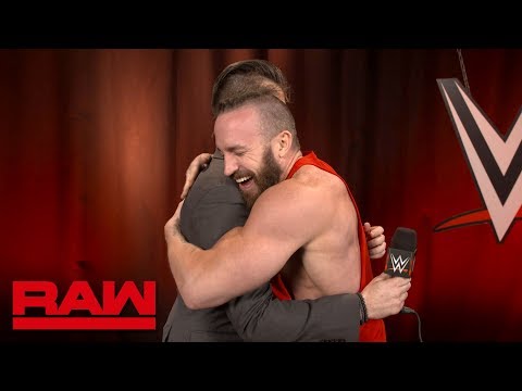 Mike Kanellis gets some exciting news: Raw Exclusive, April 30, 2018
