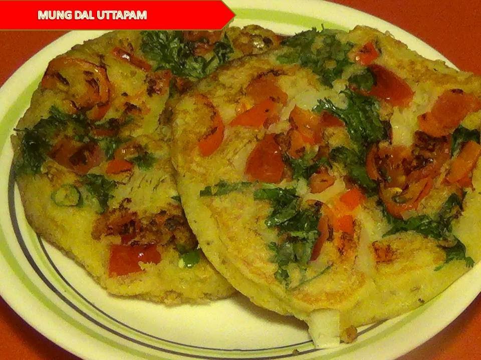 Moong Dal Uttapam - Mung dal Uttapam by Home Kitchen - YouTube