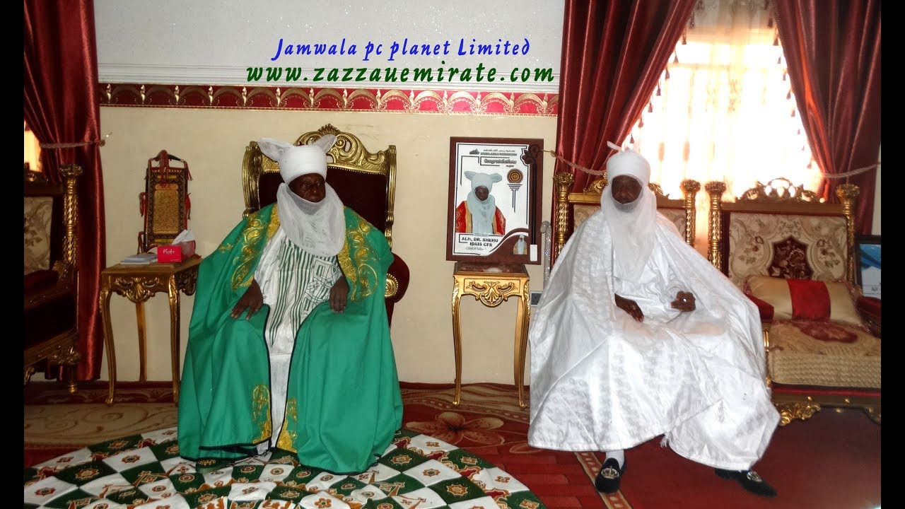hausawa His Highness Emir of Kano Courtesy Visit to His Highness Emir of Zazzau 19th March, 2018.