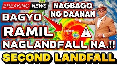 BAGYONG "RAMIL" NAGBAGO NG LAKAS‼️NANALASA NA‼️PAGASA LATEST WEATHER UPDATE TODAY OCTOBER 19 2025