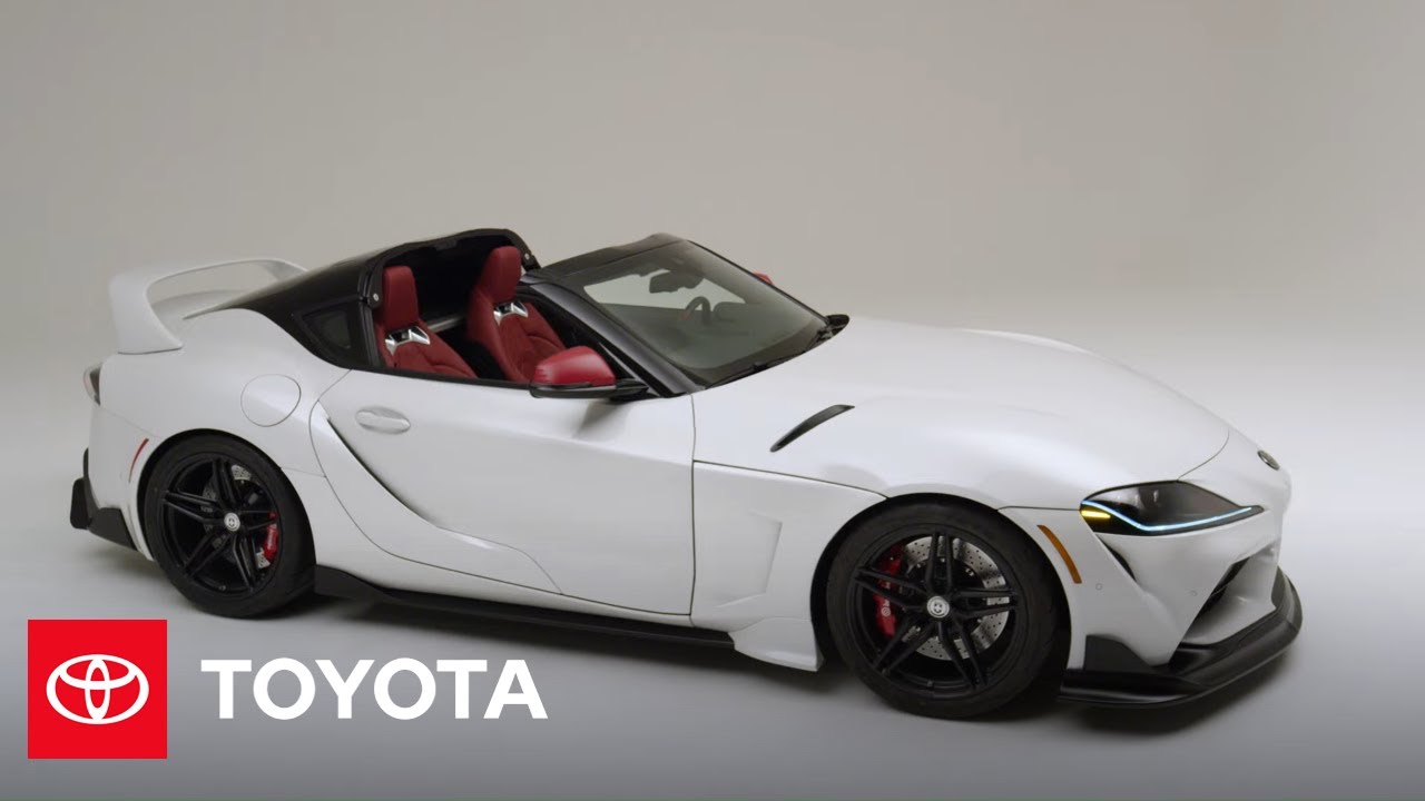 Messing Assassin Gå en tur The Final Look of the GR Supra Sport Top: 2021 GR Supra Sport Top Episode 3  | Toyota - YouTube